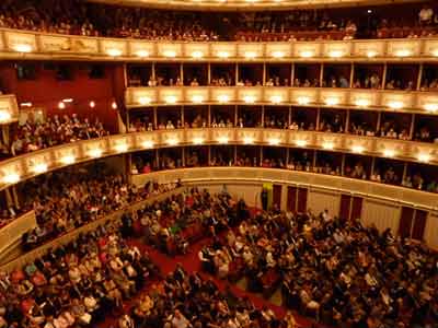 Loges de l'opéra national de Vienne (Autriche)