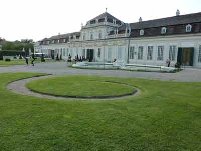 Façade du Belvédère inférieur (Unteres Belvedere), Vienne