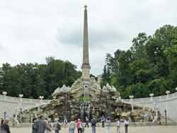 Fontaine de l'obélisque, château de Schönbrunn, Vienne