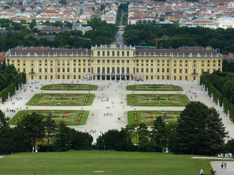 Château de Schönbrunn, Vienne, Autriche