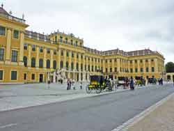 Façade du château de Schonbrunn (Autriche)