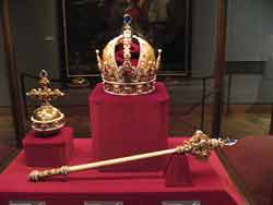 Joyaux de la Couronne d'Autriche conservés au Trésor Impérial à Vienne