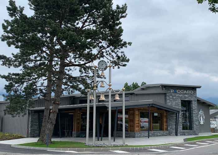 Façade avant du musée de la cloche Paccard