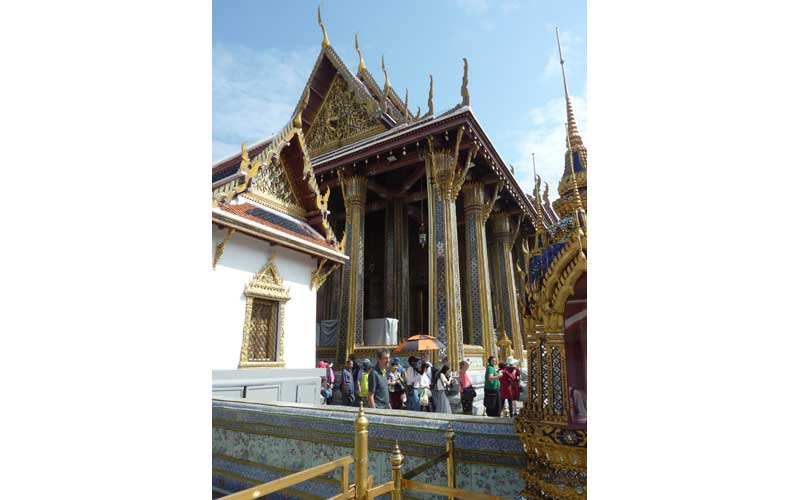 Temple du Bouddha d'émeraude (palais royal de Bangkok)
