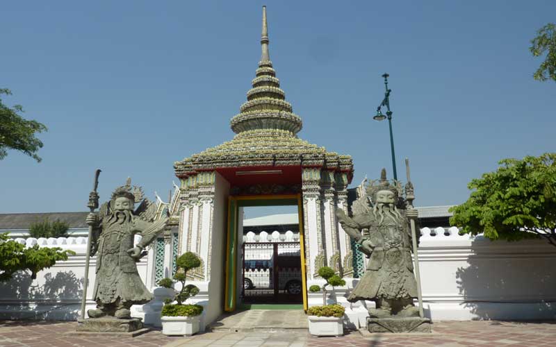 Entrée du Wat Pho (Wat Phra Chettuphon)