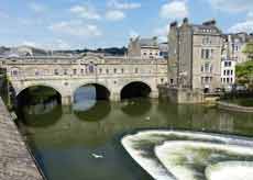 Pont Pulteney à Bath