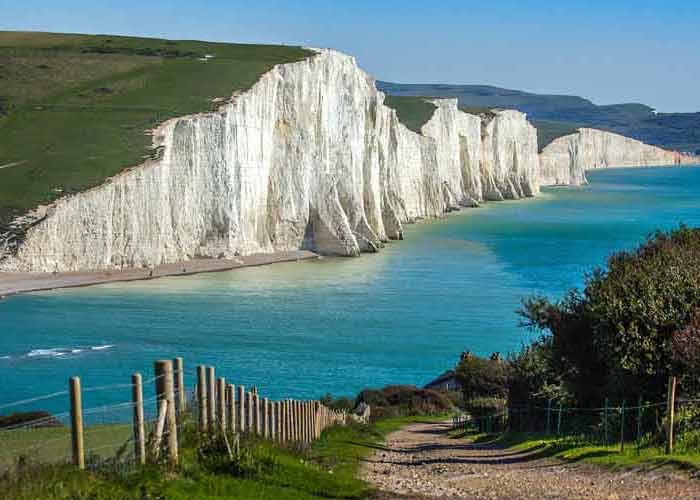 Seven Sisters, falaises situes dans le Sussex (sud de l'Angleterre)