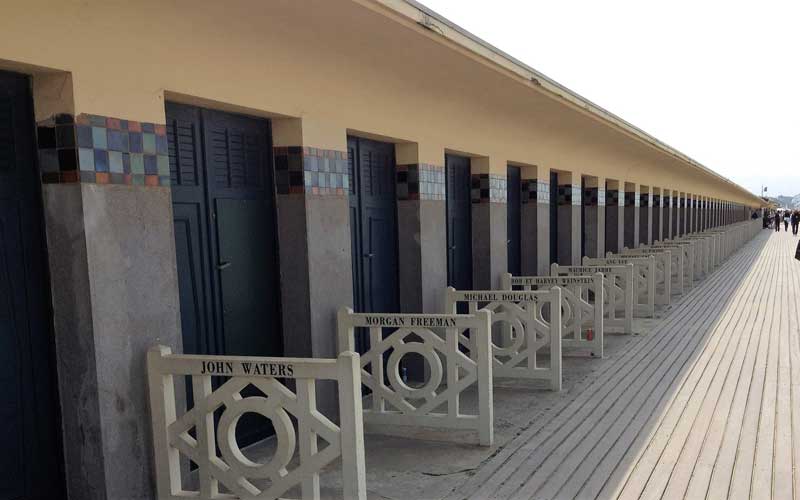 Les Planches (promenade des plages de Deauville)