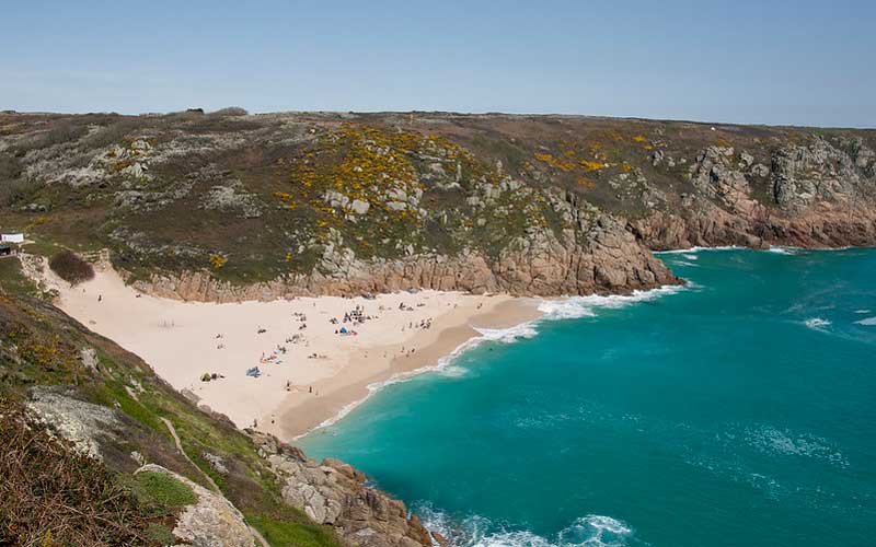 Porthcurno Beach