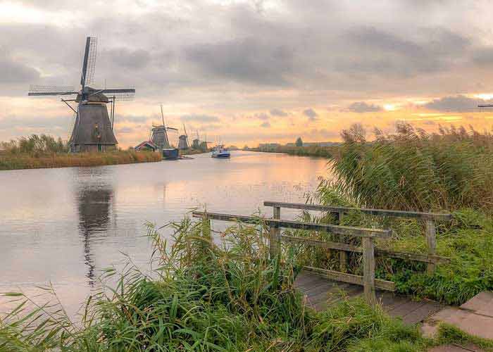 Moulins de Kinderdijk