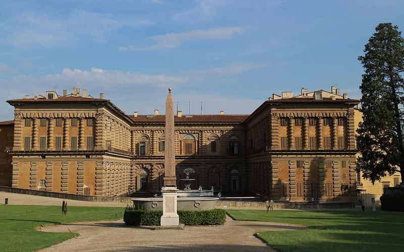 Palais Pitti, palais de style Renaissance situé dans le quartier Oltrarno à Florence