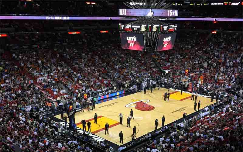 Match des Heat de Miami (NBA) dans la FTX Arena