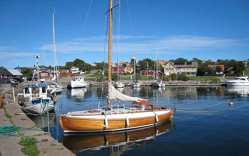 Port de Sandvik, municipalité de Borgholm