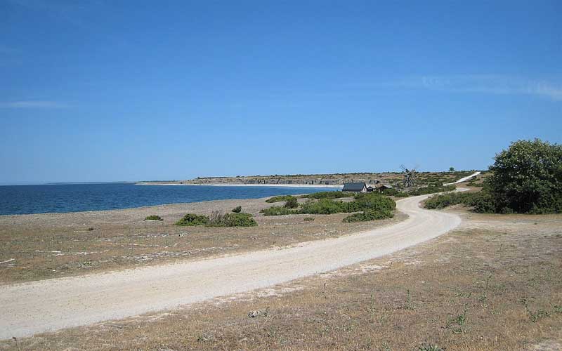 Vue sur la mer Baltique depuis Jordhamn