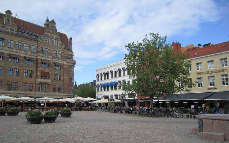 Lilla Torg, place historique de Malmo