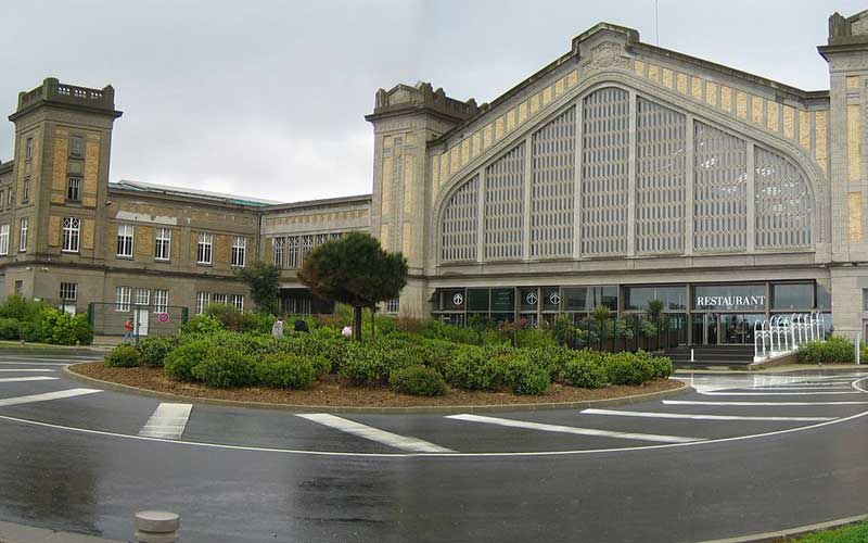 Gare transatlantique de Cherbourg (France)