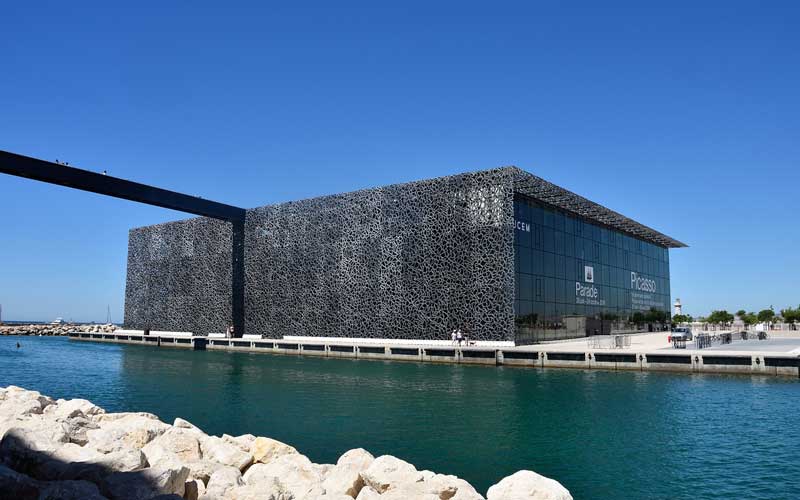 Architecture extérieure du MuCEM