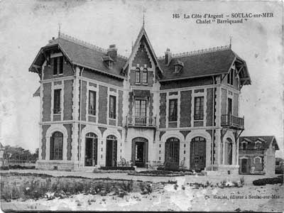 Chalet Barriquand, Soulac-sur-Mer (parc naturel régional du Médoc)