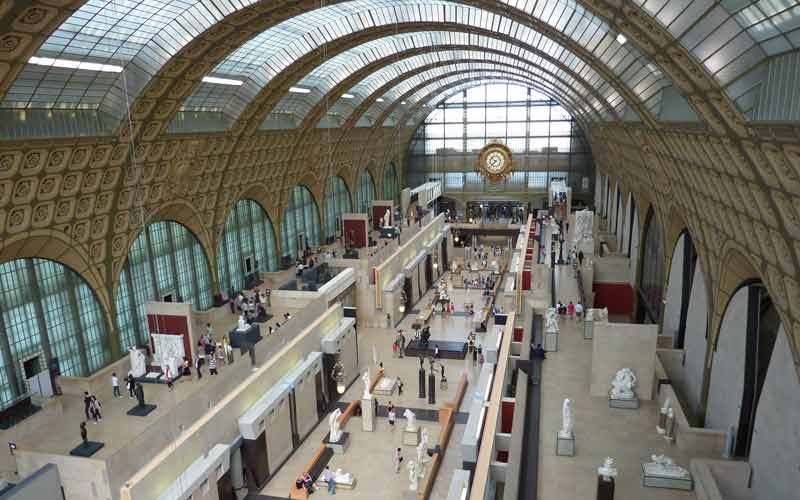 Galerie à l'intérieur du musée d’Orsay