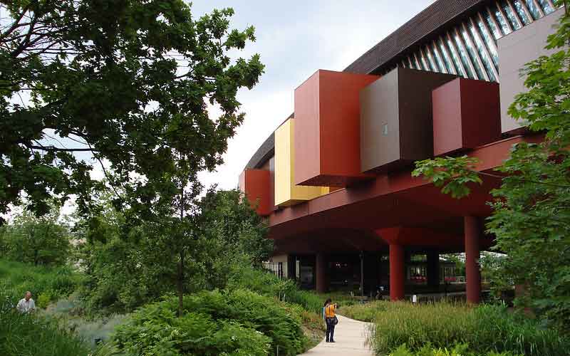 Bâtiment du musée du Quai Branly