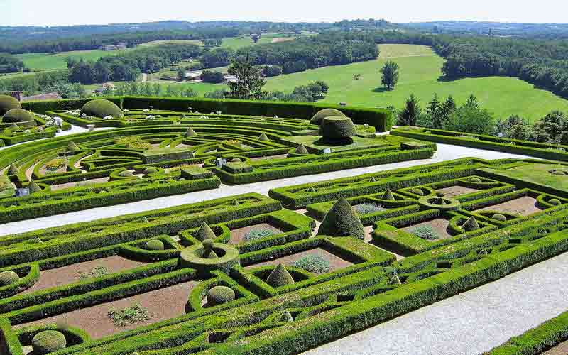 Jardins du château de Hautefort