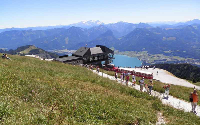 Schafberg, sommet des Alpes culminant à presque 1800 mètres d’altitude