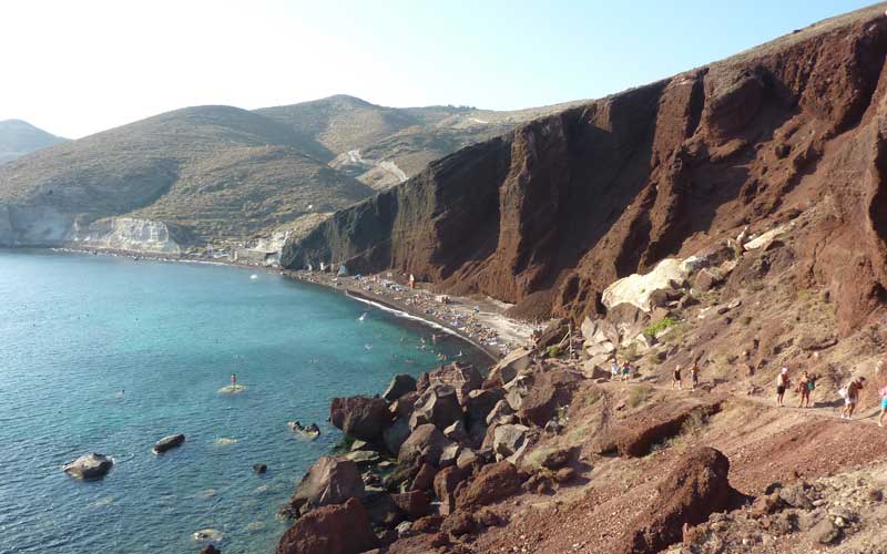 Red Beach, Santorin