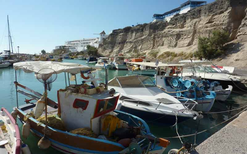 Port de pêche de Vlychada