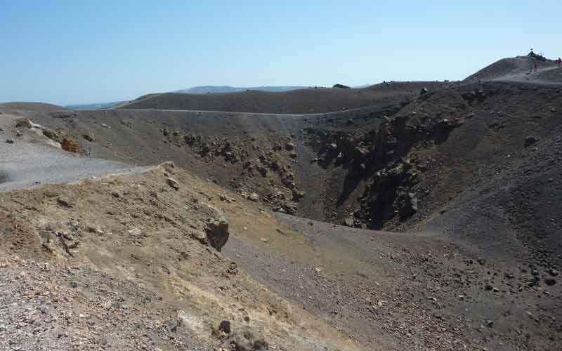 Ile volcanique Néa Kaméni