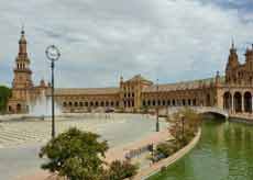 Place d'Espagne à Séville