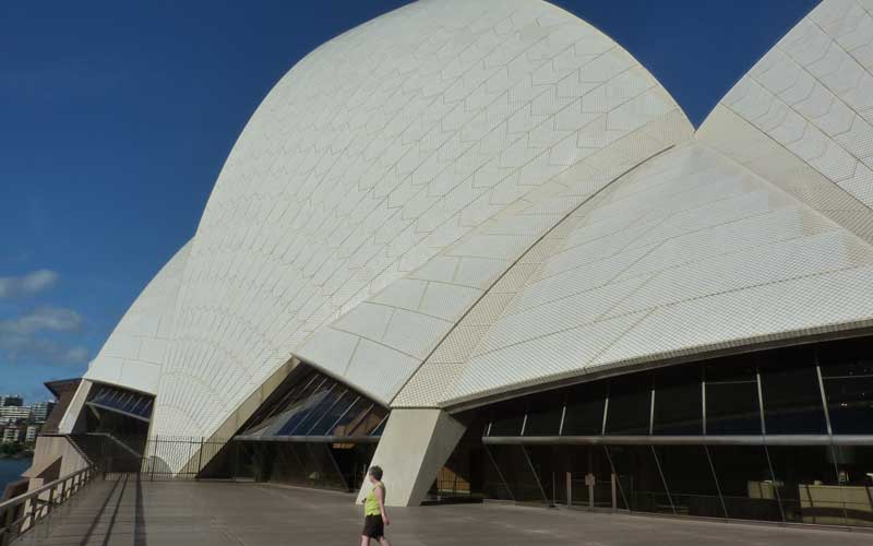 Coques de la toiture de l'opéra de Sydney