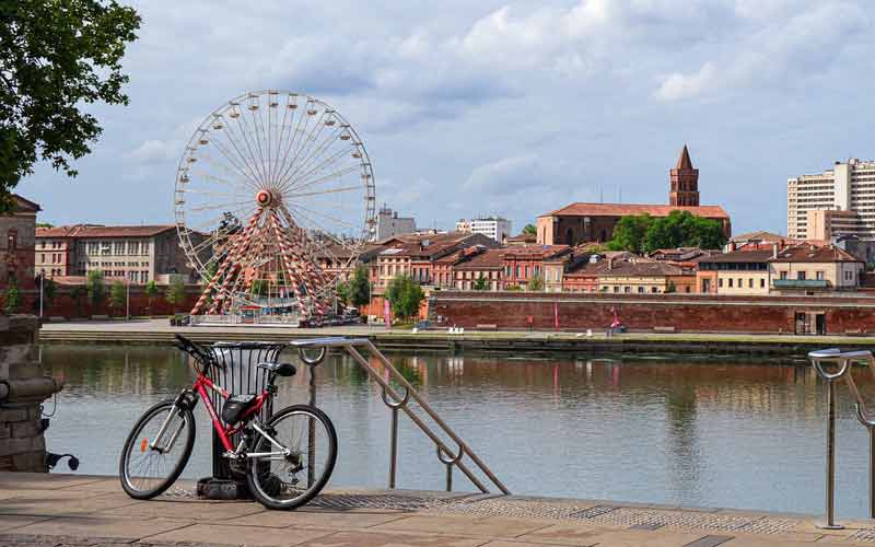 Grande roue de Toulouse plages