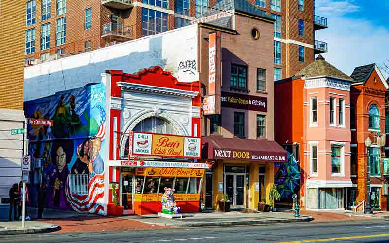 Façade avant du Ben’s Chili Bowl